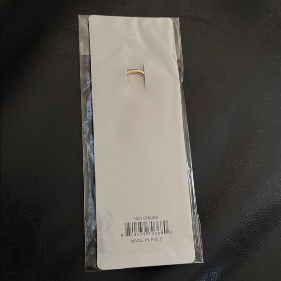 Gold Bow Keychain with Rhinestones - Picture 2 of 3